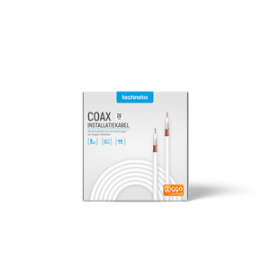 Coaxkabel 20 m Wit