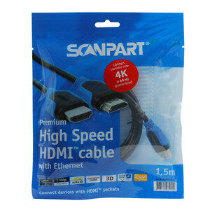 kabel HDMI High Speed ethernet 2.0 1,5m