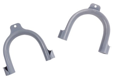 Hook holder grey suitable for outlet hose