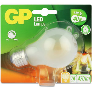 LED lamp E27 4,5W 470Lm classic filament mat