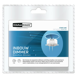 KLIK AAN KLIK UIT inbouwdimmer multi acm-100 LED inbouw